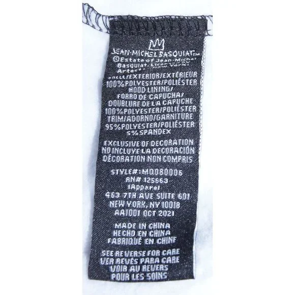 Jean Michel Basquiat X Members Only Hoodie - Picture 13 of 15